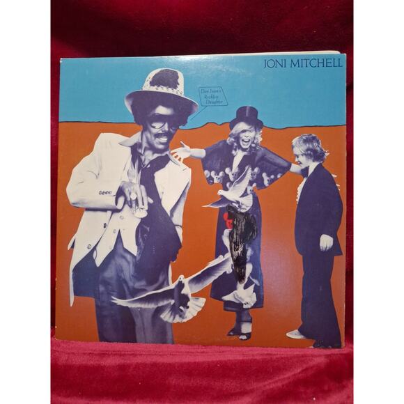 Joni Mitchell Vinyl Lot – Ladies Canyon VG+, Don Juan VG+, Chalk Mark EX - Picture 3 of 7